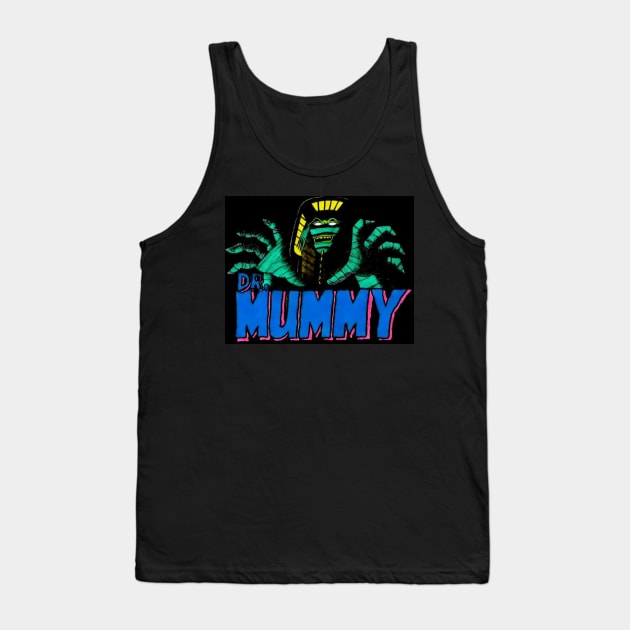 DR. MUMMY LOGO! Tank Top by HauntedMovieComix